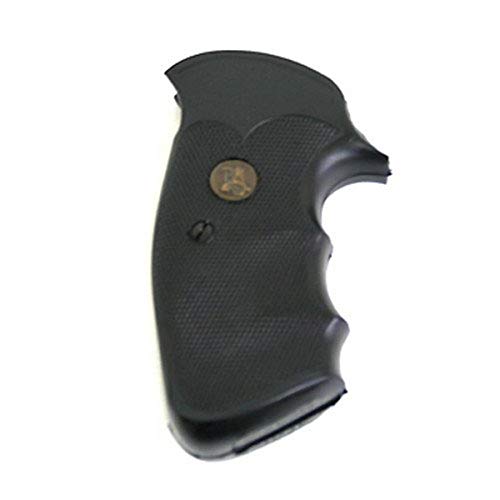 Pachmayr Gripper Grips for S and W, K and L Frame Square Butt , Black