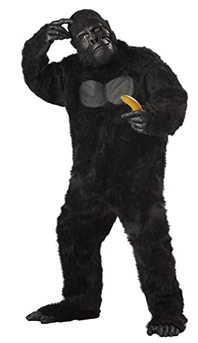 California Costumes mens Plus-size Full Gorilla Suit in Plus Adult Sized Costumes, Black, Plus Size