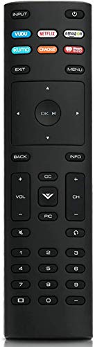 Amtone Master Commander XRT136 Replacement Remote Control for All Vizio Smart and Non-Smart TV HD UHD 720P 1080P 2K 4K LED LCD Plasma TV