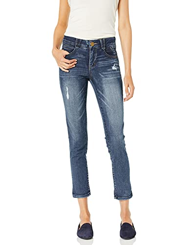 Democracy womens Absolution Crop Jeans, Authentic Blue, 8 US