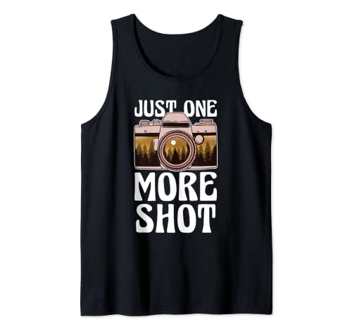 Just one more Shot | Landscape Photography Snapping Tank Top