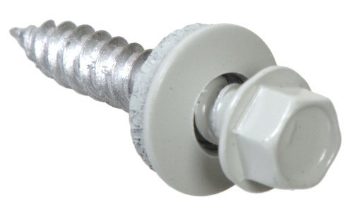 The Hillman GroupThe Hillman Group 35287 Self-Piercing Sheeters Screw White 10 x 1 40-Pack
