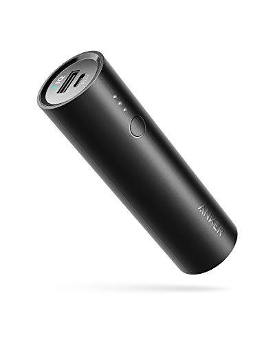 Anker PowerCore 5,000mAh Portable Charger, Ultra-Compact 5K External Battery with Fast-Charging Technology, Power Bank for iPhone 15/15 Plus/15 Pro/15 Pro Max, iPad, Samsung Galaxy and More