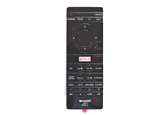 Sharp GJ221-U LCD 4K TV Remote Control