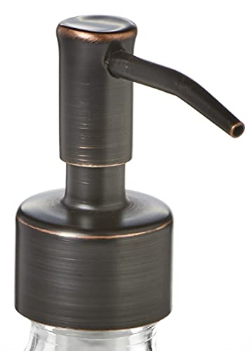 Soap Dispenser Replacement Pump for Your Liquid Soap, Lotion or Dish Soap Refill Dispenser (1, Oil Rubbed Bronze)