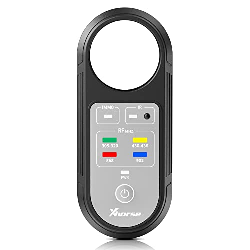 Xhorse Remote Key Frequency Tester, 2024 XDRT20 Remote Tester, 315/433/868/902Mhz Infrared Signal Detection, Key Fob Signal Tester