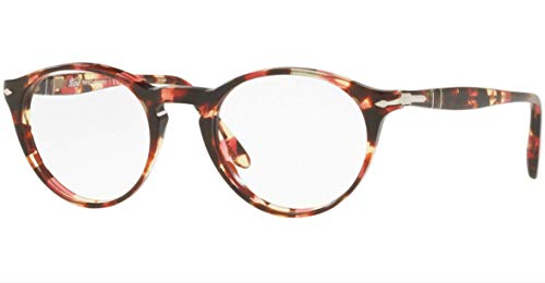 Persol Men's PO3092V Eyeglasses Pink Brown 48mm