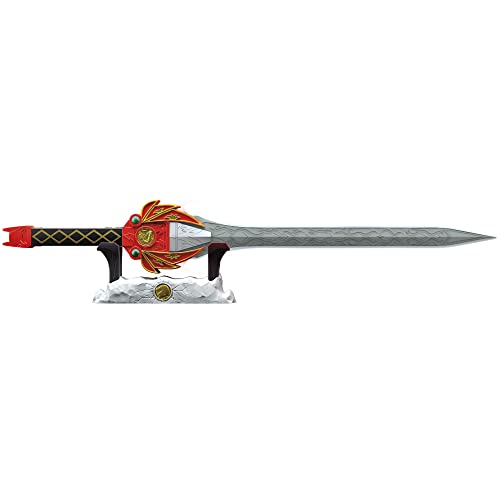 Power Rangers Lightning Collection Mighty Morphin Red Ranger Power Sword Premium Roleplay Cosplay Collectible Jason MMPR, Multicolor (F3947)