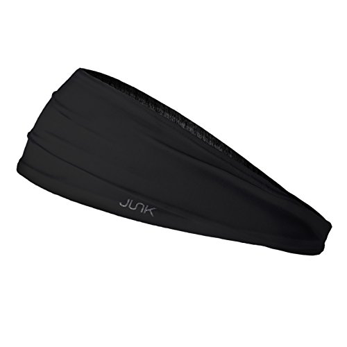 JUNK Brands Tactical Black Big Bang Lite Headband, Black, One Size (TACTICALBLACK-BBL)