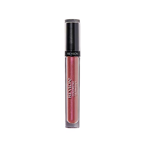 Revlon Liquid Lipstick, Face Makeup, ColorStay Ultimate, Longwear Rich Lip Colors, Satin Finish, 030 Miracle Mauve, 0.07 Oz