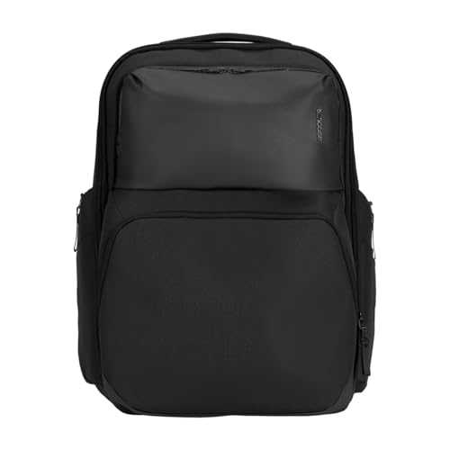 Incase A.R.C. Commuter Pack - Tech Backpack with Laptop Compartment - Heavy Duty Backpack & Laptop Bookbag - Ideal for Up to 16' MacBook Pro - (17in x 11in x 7in + 18.8L Capacity) - Black