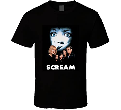 Scream Popular 90s Movie Fan T Shirt S Black