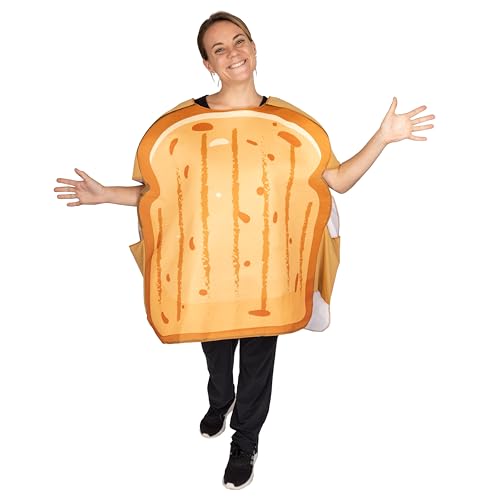 Best Thing Since Toasted Bread - Funny Toast One-Size Food Halloween Costume