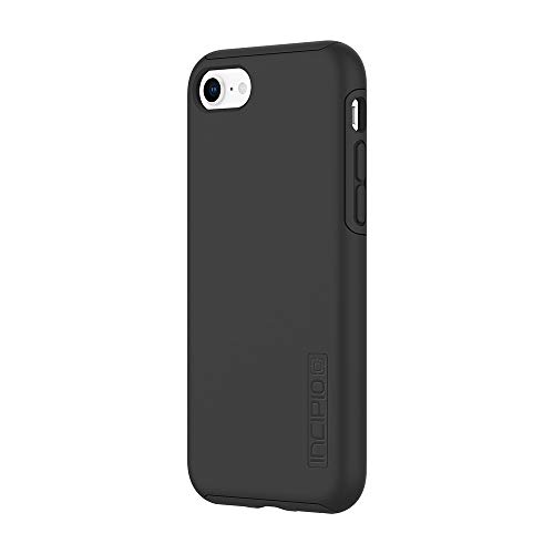 Incipio iPhone 7 Case, Hard Shell Dual Layer DualPro Case for iPhone 7-Black/Black