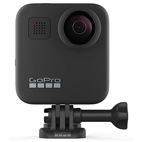 GoPro MAX — Waterproof 360 + Traditional Camera with Touch Screen Spherical 5.6K30 HD Video 16.6MP 360 Photos 1080p Live Streaming Stabilization