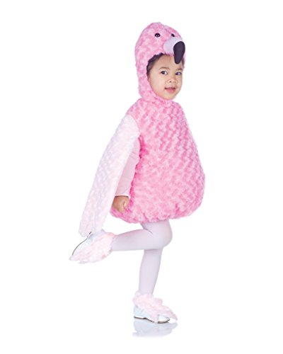 Underwraps Costumes Baby's Flamingo Belly-Babies, Pink, Large