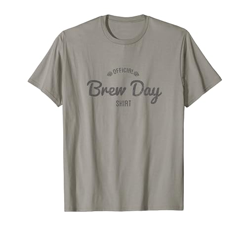 Official Brew Day Shirt Craft Beer Home Brewing Gift T-Shirt T-Shirt