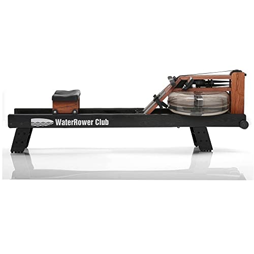 WaterRower Club Rowing Machine with S4 Monitor | USA Made | Original Handcrafted Erg Machine for Home Use & Gym | Best Warranty