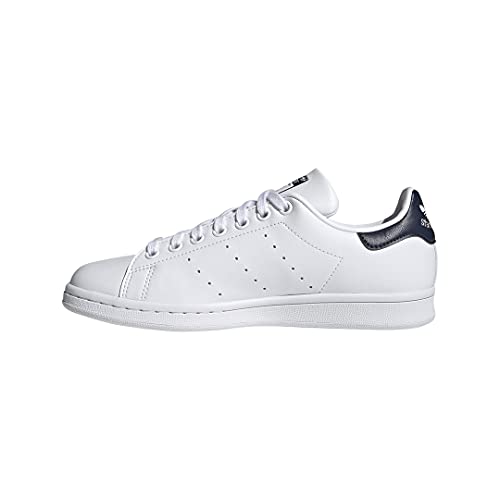 adidas Originals womens Stan Smith (End Plastic Waste) Sneaker, White/Collegiate Navy/White, 8 US