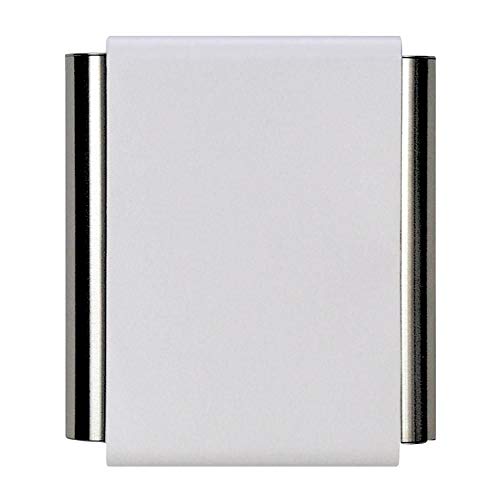 Craftmade CTPW-W Designer Pewter Tubes Door Chime, White (8.38' H x 7' W)