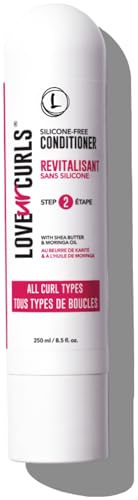Love Ur Curls LUS Brands Conditioner for Curly, Wavy, Kinky-Coily Hair, 8.5 oz - Silicone-Free, Hydrating, Detangling for Soft, Smooth Curl Definition - Hair Treatment for Dry Damaged Hair