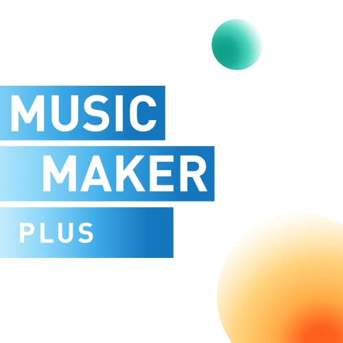 MUSIC MAKER 2023 Plus - Make the music you love |Audio Software | Music Program [PC Online code]