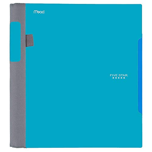 Five Star Advance Spiral Notebook Plus Study App, 1 Subject, College Ruled Paper, 11' x 8-1/2', 100 Sheets, With Spiral Guard and Movable Dividers, Color Selected For You, 1 Count (06322)