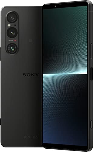 Sony Xperia 1 V 5G XQ-DQ72 Dual 256GB 12GB RAM Unlocked (GSM Only | No CDMA - not Compatible with Verizon/Sprint) Global, NGP Wireless Charger Included – Black