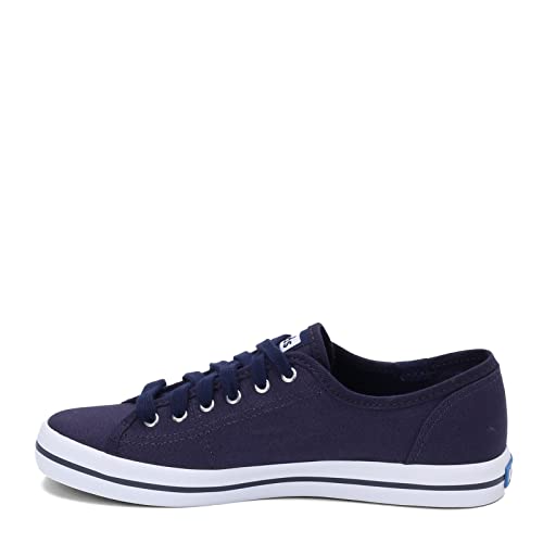 Keds Kickstart Lace Up, Sneaker Womens, Navy Canvas, 8.5 Medium