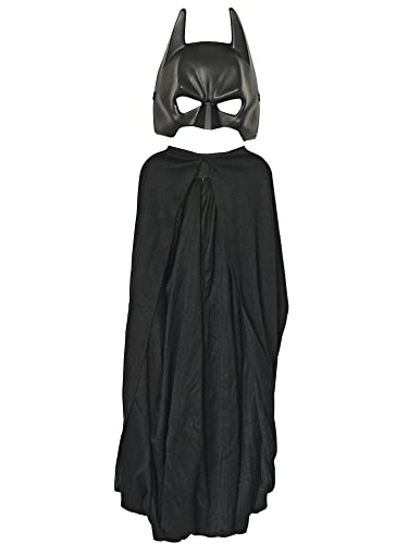 Batman: The Dark Knight Rises: Batman Cape and Mask Set, Child Size (Black)