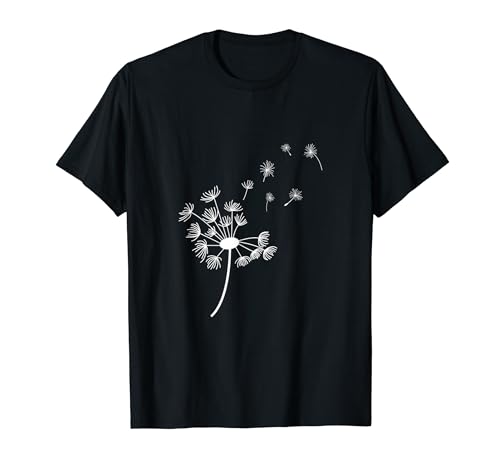 Dandelion Shirt for Women - Graphic Tees Women Dandelion T-Shirt