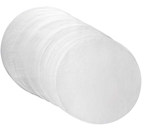 WANTan (set of 200)Parchment Paper Baking Circles 8 Inch Diameter, Baking Paper Liners for Baking Cakes, Cooking, Dutch Oven, Air Fryer, Cheesecakes, Tortilla Press