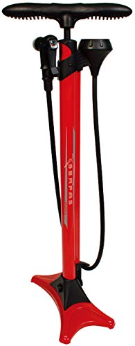 Serfas FP-200 Floor Pump, Red