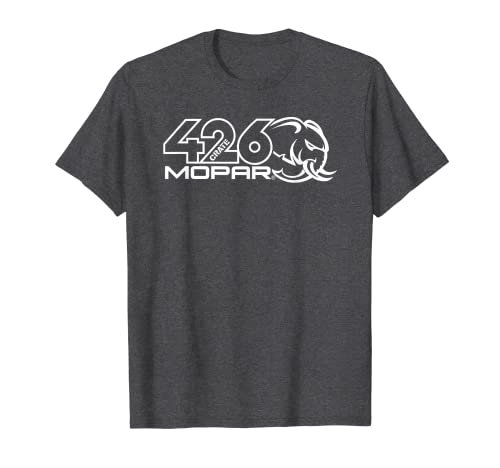 Mopar HEMI Engine - White Hellephant Logo T-Shirt