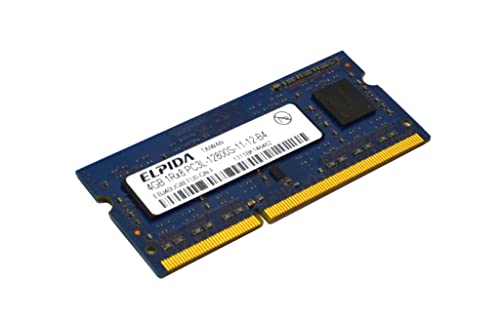 Elpida 4GB DDR3 Memory SO-DIMM 204pin PC3L-12800S 1600MHz EBJ40UG8EFU0-GN-F