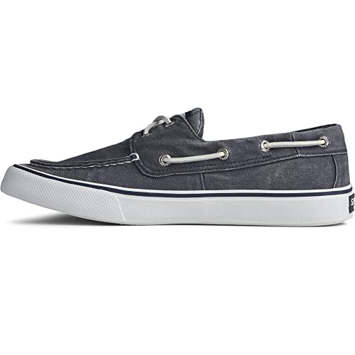 Sperry mens Bahama Ii loafers shoes, Salt Washed Navy, 10 US