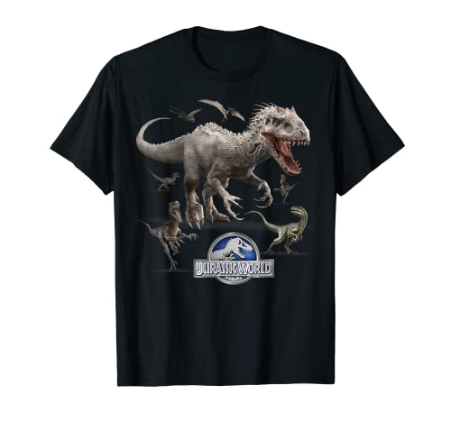 Jurassic World Indominus Rex Raptor Run T-Shirt