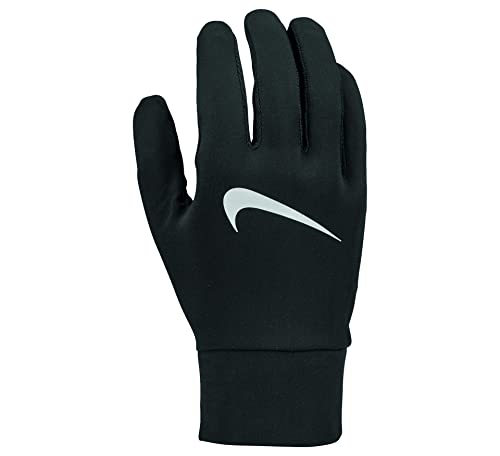 Nike Mens Lightweight Tech Running Gloves Black | Silver Large