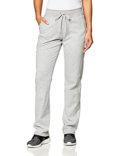 Hanes Women's French Terry Pant, Light Steel, Small