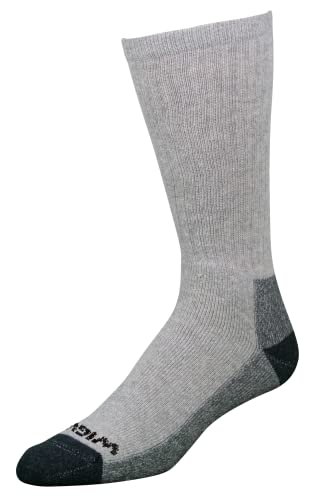 Wigwam At Work Crew 3P Socks, Color: Grey, Size: Large