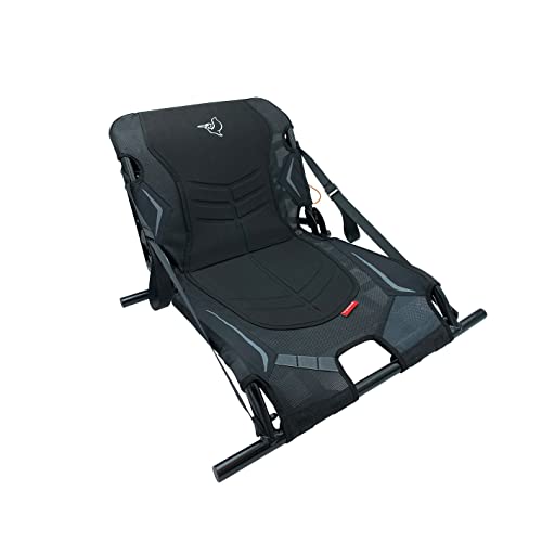 Pelican Ergoboost Folding Kayak Seat - Adjustable Compact Traveler Kayak Seat with Back Support - Multifunctional Booster Seat