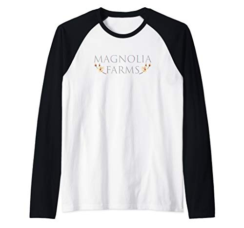 Magnolia Farms Womens T-Shirt Raglan Baseball Tee