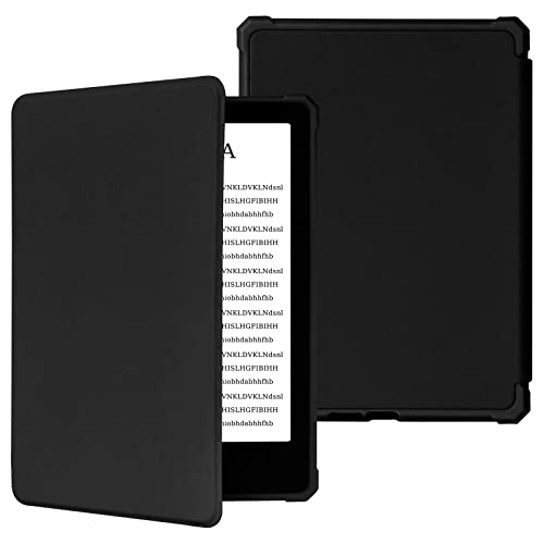 FUWANG Kindle Paperwhite Case for 6.8' E-Readers, Slim & Lightweight, Full Protection, Auto Sleep/Wake, Magnetic Closure, Thoughtful Gift Idea