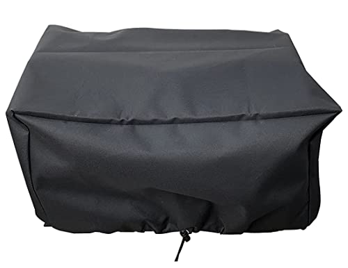Westeco Tabletop Grill Cover for Pit Boss 75275 & PB336GS, Cuisinart CGG-306 Covers 24 Inch Table Top Most 2-Burner Portable Heavy Duty Waterproof Black WC003 24L*18W*13H inch
