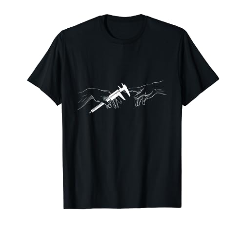 Creation Adam Machinist CNC Worker T-Shirt