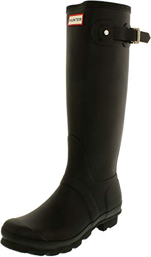 Hunter Women's Original Tall Black Rain Boots - 7 B(M) US