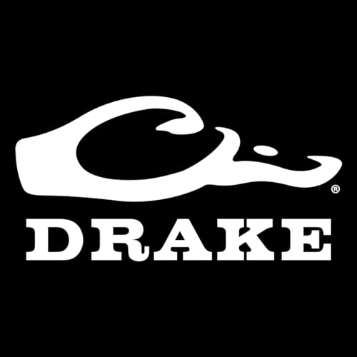 Drake Waterfowl Drake Window Decal White One Size Fits Most