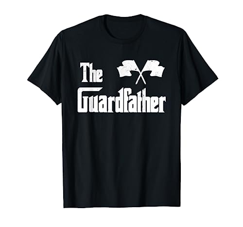 The Guardfather Funny Meme Color Guard Proud Dad Colorguard T-Shirt