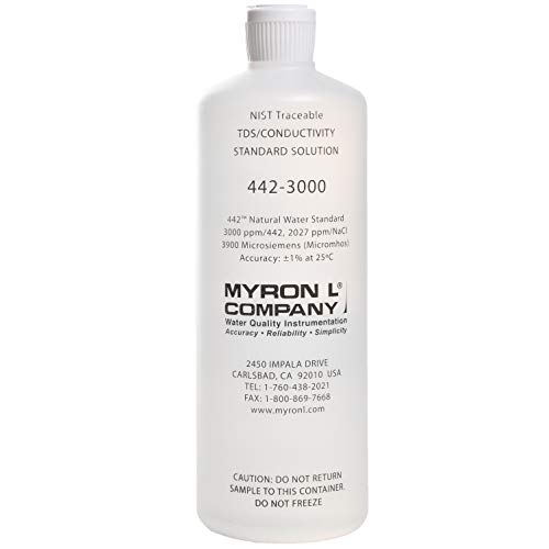Myron L Company 3000ppm, Calibration Solution, Quart