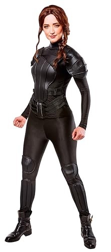 Rubie's womens The Hunger Games Deluxe Katniss 'Rebel' Mockingjay Part 1 Adult Sized Costumes, As Shown, Large US